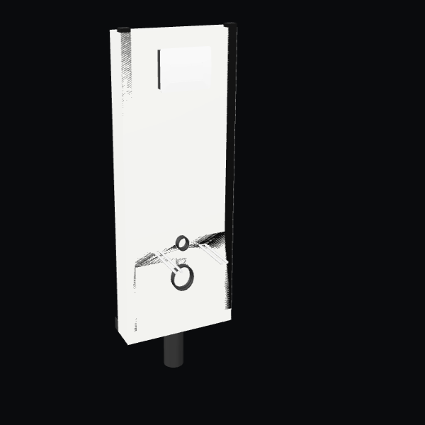 Valsir BIM - Flush System-Valsir-TropeaS-Block Freestanding Mechanic-00
